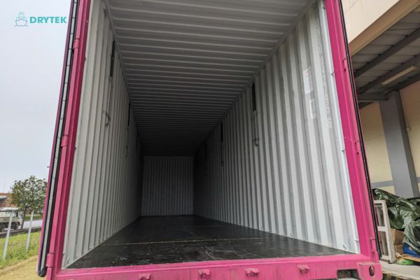 Lắp đặt túi hút ẩm trong container Làm sao để an toàn và hiệu quả hơn